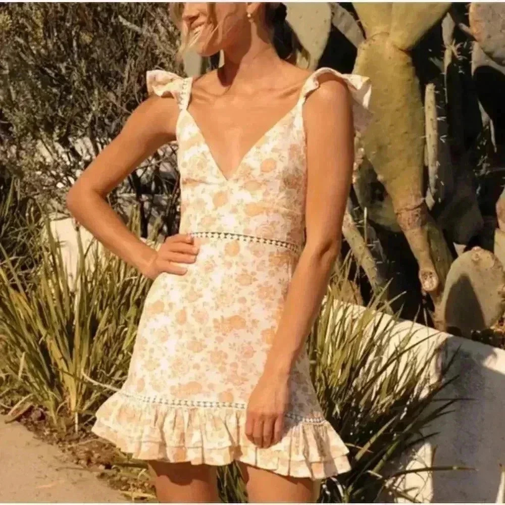 MINKPINK Kiss the Stars Mini Dress - size Medium